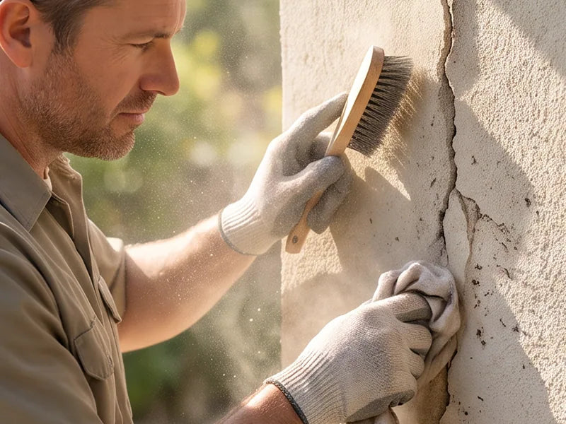 Preparing a surface